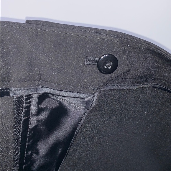 CALVIN KLEIN • Black Zipper Andre Dressy Pants - Picture 9 of 9